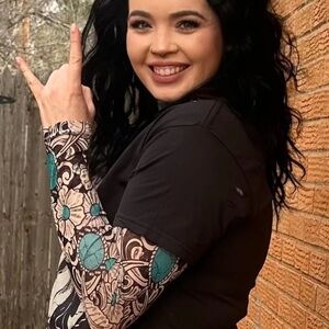 Tattoos on this town Mesh top